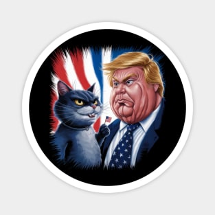 Cats Against Trump Magnet